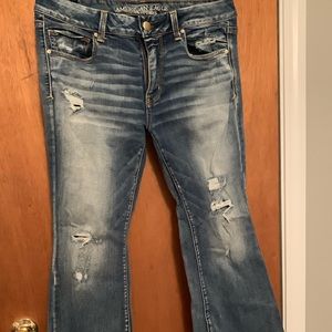 AE distressed jeans